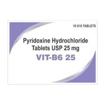 PYRIDOXINE 25MG TABS 10`S